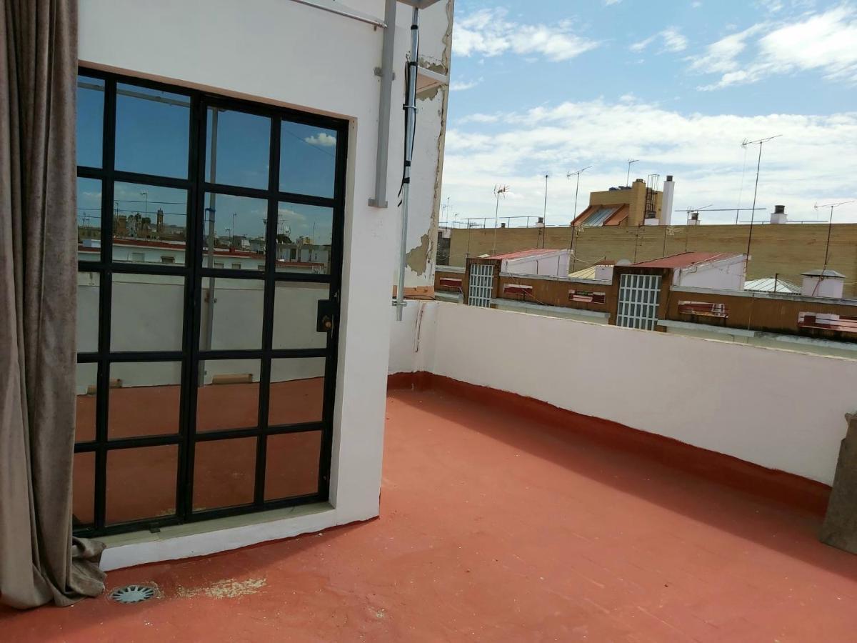 Ferienwohnung La Casa De Leon Xiii.Terraza Privada. Parejas Sevilla Exterior foto